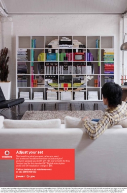 Vodafone- In with the NEW: Bookcase
