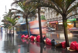 Heart of the City: Rubbish Bag - before