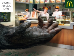 MC DONALD'S: Come as you are - Gorilla