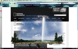 Wyoming Travel and Tourism: Old Faithful Banner