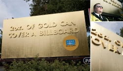 Science World: Gold Billboard