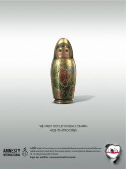 Amnesty International France: Russian Bullet