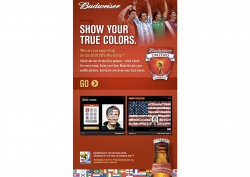 Budweiser: Show your true colors