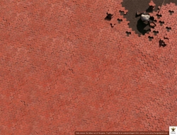Sajah: Red pavers