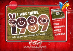 Coca-Cola: I was there