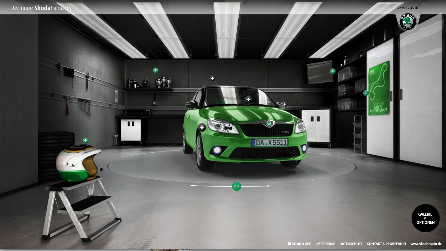 Skoda Fabia Virtual drive