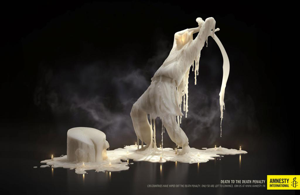 Print ad: Amnesty International: Executioner Print ad: Amnesty In