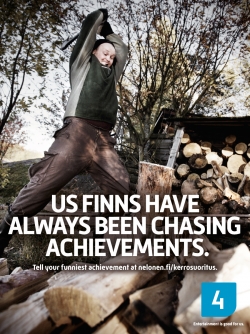 NELONEN / CHANNEL FOUR: ENTERTAINMENT IS GOOD FOR US / LOG