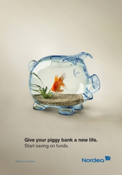 Nordea Bank: A new life for piggy bank