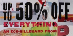 ecostore: ecostore recycled skins billboard