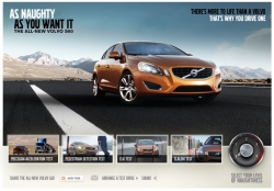 Volvo: Naughty Driving Test