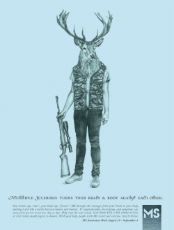 Multiple Sclerosis Society: Hunter vs Deer