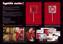 syphilis awareness: syphilis sucks