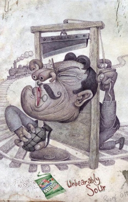 Mentos Marbels: Guillotine
