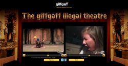 giffgaff: The giffgaff illegal theatre
