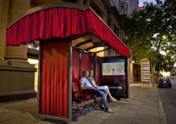 Big Pond Adelaide Film Festival: Cinema Bus Shelter