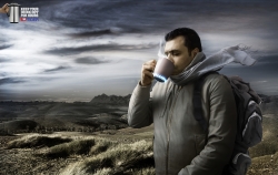 Tiger vacuum bottle: Camping