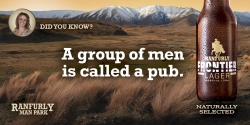 Ranfurly Frontier Lager: Pub