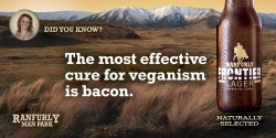 Ranfurly Frontier Lager: Bacon
