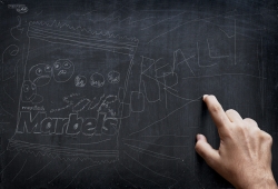 perfetti sour marbels: Sour marbels Blackboard