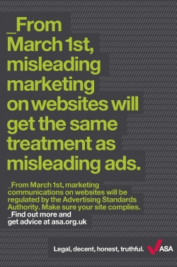 ASA: From March 1st, misleading marketing on websites will get the same treatment as misleading ads