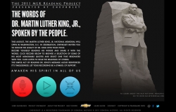 Chevrolet: The 2011 MLK Reading Project, Presented by Chevrolet