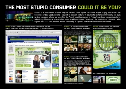 Gigantti: THE MOST STUPID CONSUMER COULD IT BE YOU?