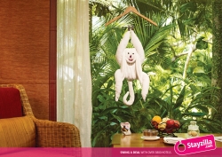 Stayzilla: Towel Art - Monkey