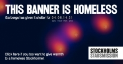 Stockholm City: Homeless Banners