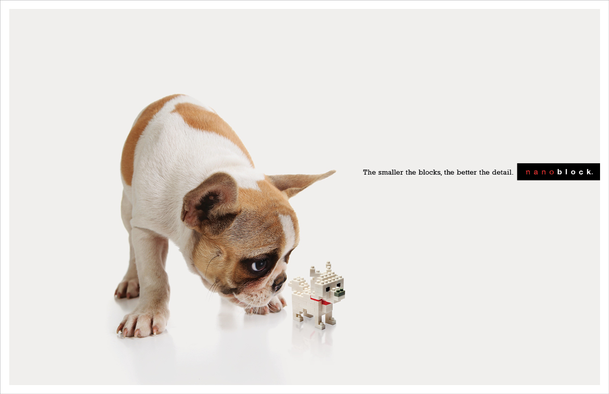 puppy ads print ad nanoblocks puppy ads print ad nanoblocks